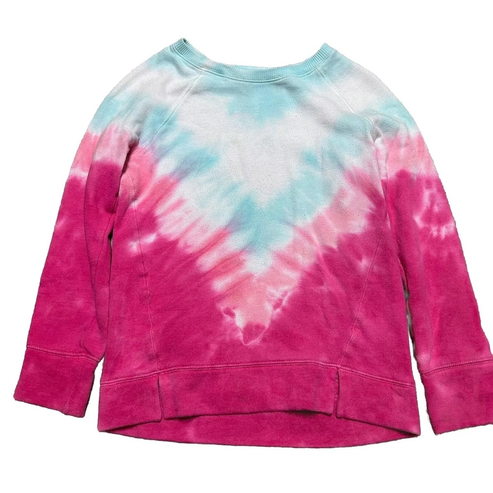 🆕 Blue & Pink Tie Dye Sweatshirt